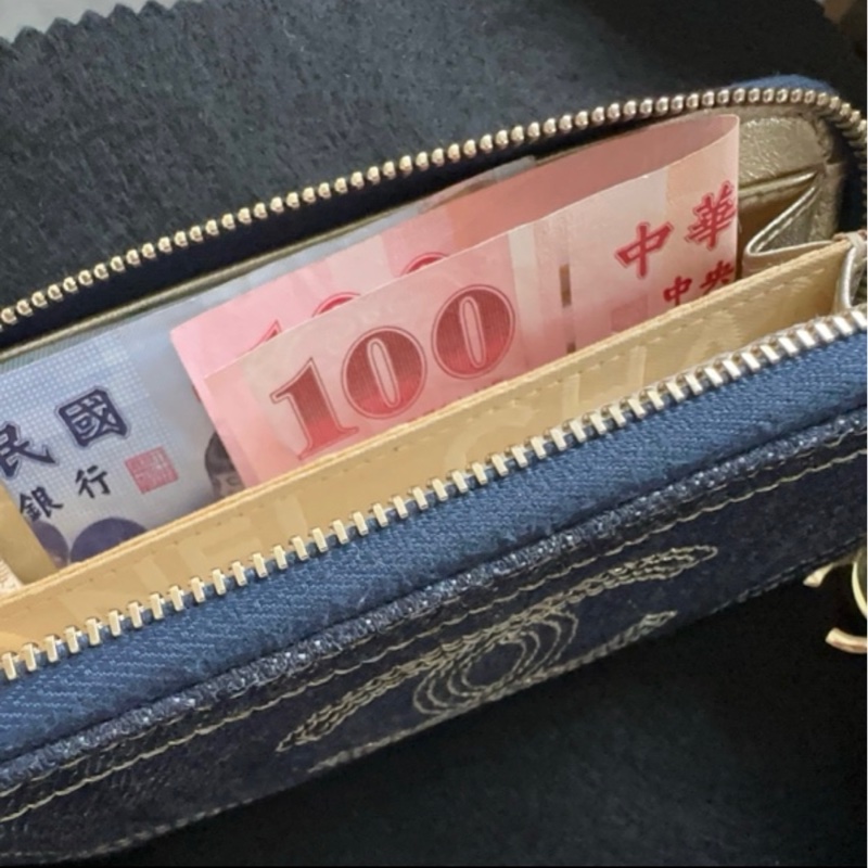 Chanel牛仔錢包-4