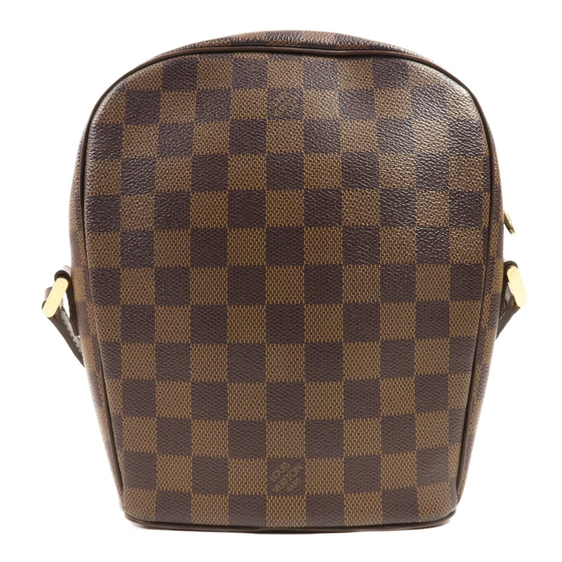 LOUIS VUITTON Damier Ipanema PM金扣肩背袋-1