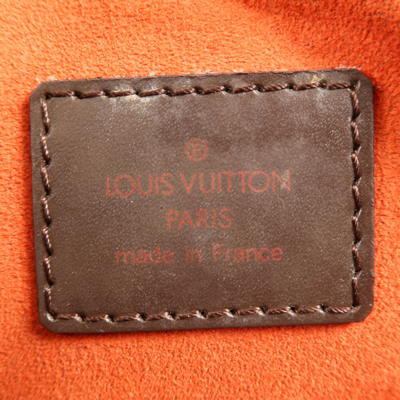 LOUIS VUITTON Damier Ipanema PM金扣肩背袋-10