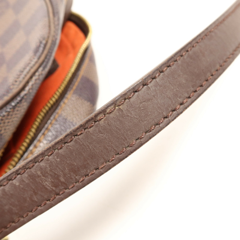 LOUIS VUITTON Damier Ipanema PM金扣肩背袋-16