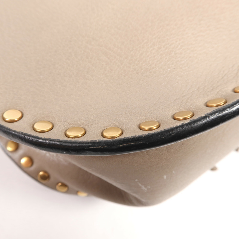 Chloe 皮革Shoulder Bag金扣肩背袋-8