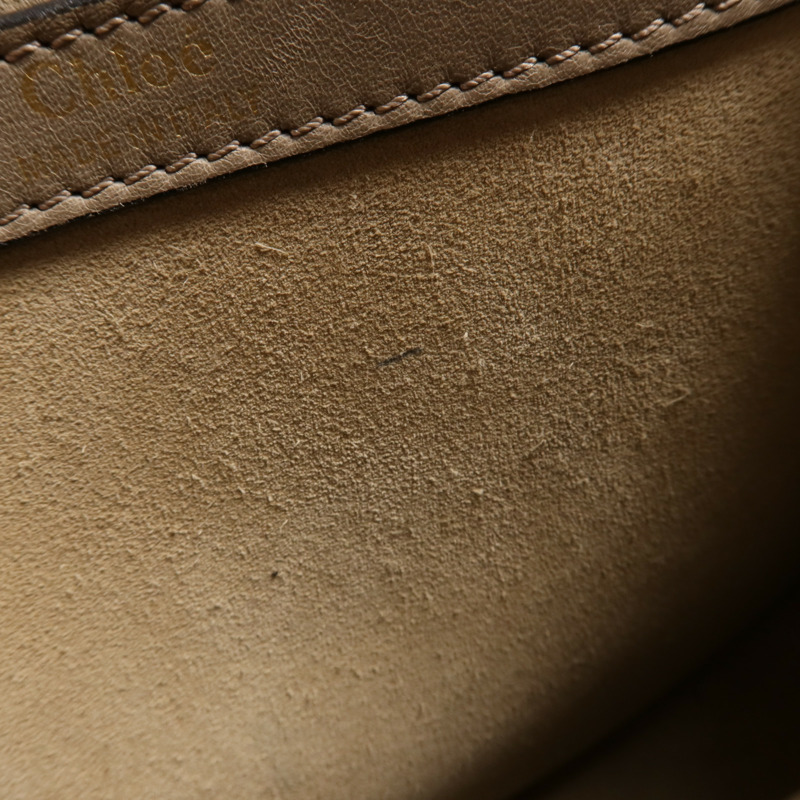 Chloe 皮革Shoulder Bag金扣肩背袋-14