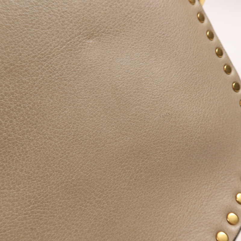 Chloe 皮革Shoulder Bag金扣肩背袋-16