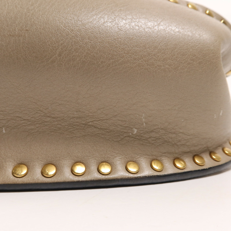 Chloe 皮革Shoulder Bag金扣肩背袋-20