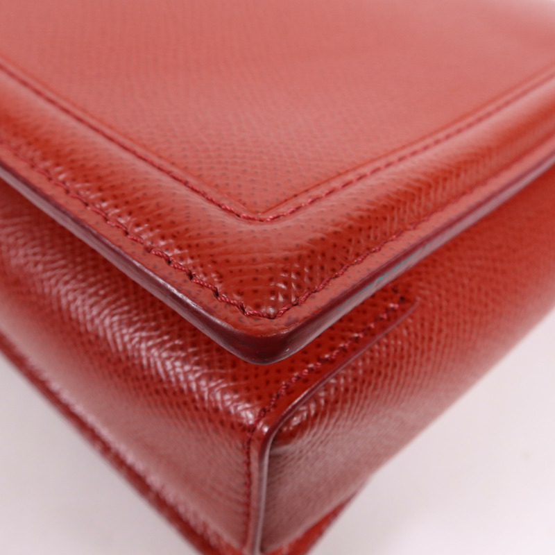 Salvatore Ferragamo 牛皮皮革Shoulder Bag金扣肩背袋-7