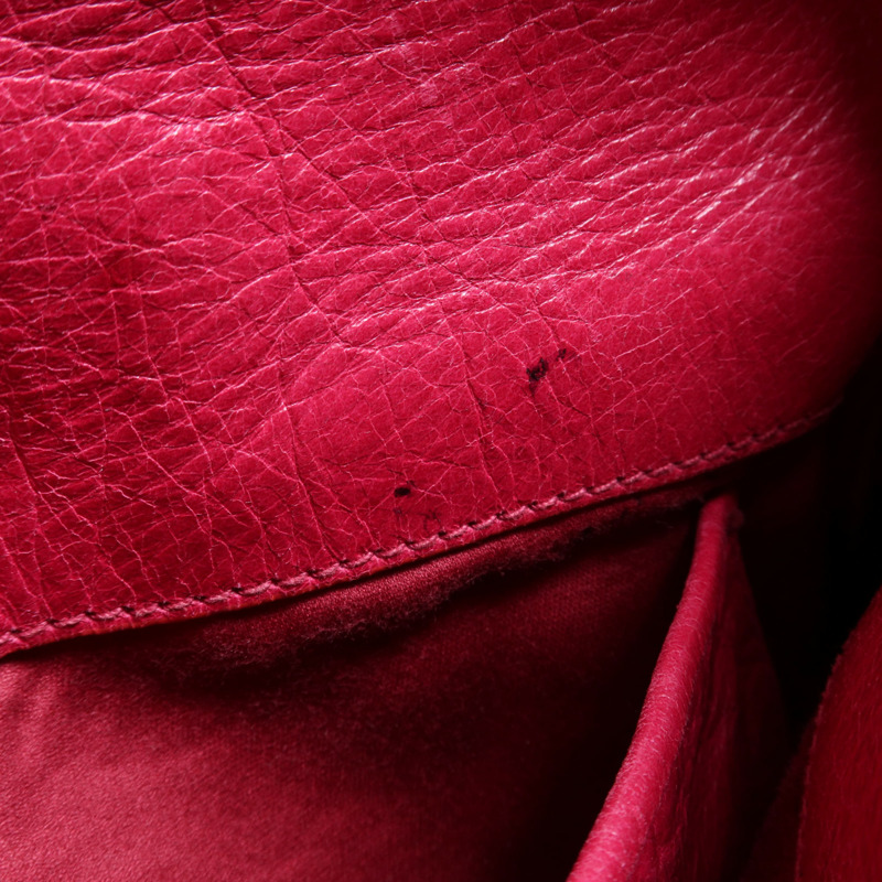 Miu Miu 牛皮皮革2 Way Shoulder銀扣手挽肩背兩用袋-13