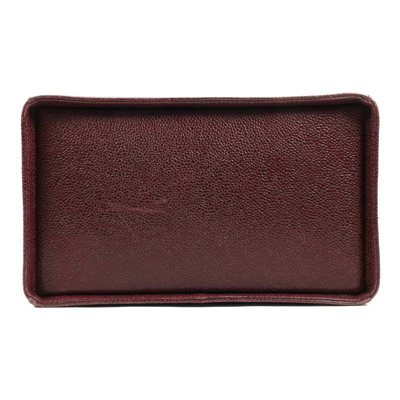 CHANEL 牛皮皮革2Way Shoulder Bag金扣手挽肩背兩用袋-3