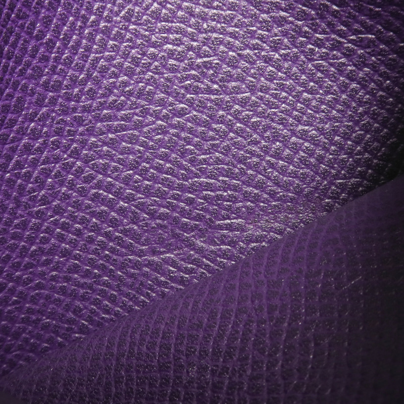 HERMES Epsom皮革Bearn Compact Wallet銀扣錢包-7