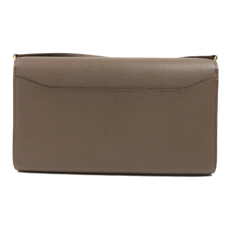 HERMES Epsom皮革Constance To Go金扣肩背袋Etain-1