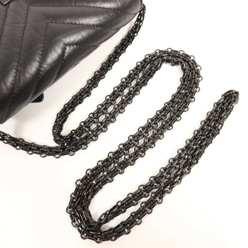 CHANEL 牛皮皮革Wallet On Chain鏈帶肩背袋-4