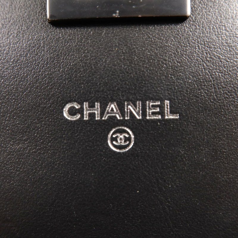 CHANEL 牛皮皮革Wallet On Chain鏈帶肩背袋-10