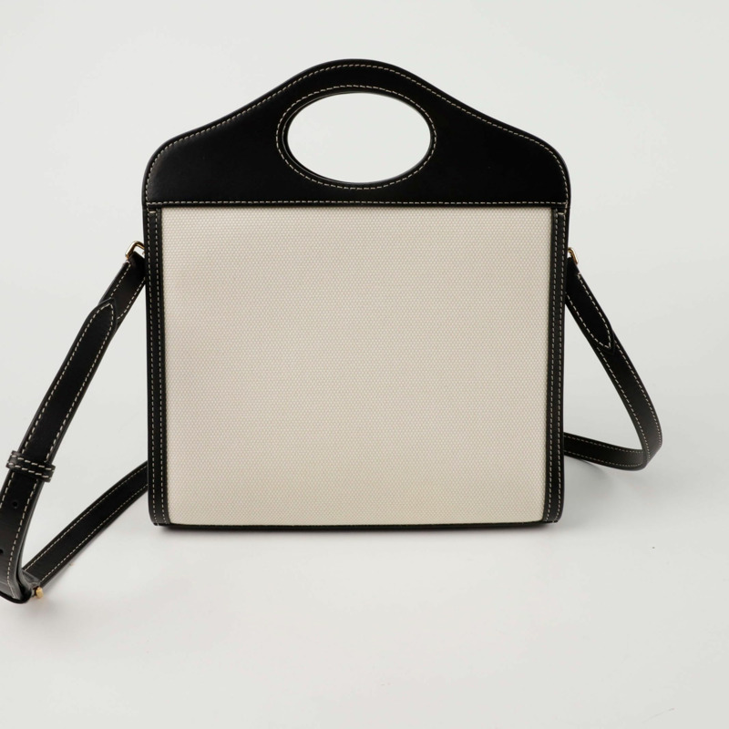 BURBERRY 口袋迷你手提單肩包 8028058-2