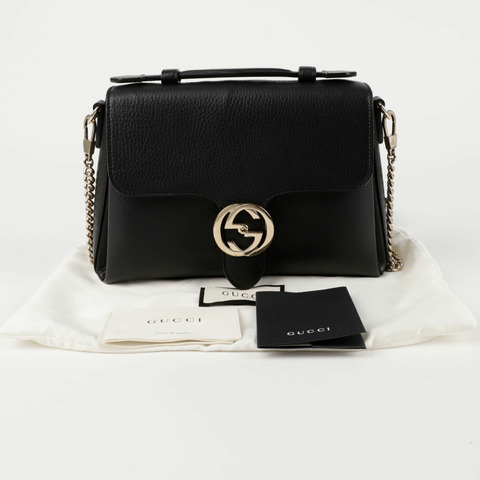 GUCCI 互扣式頂部手把手提單肩包 510302