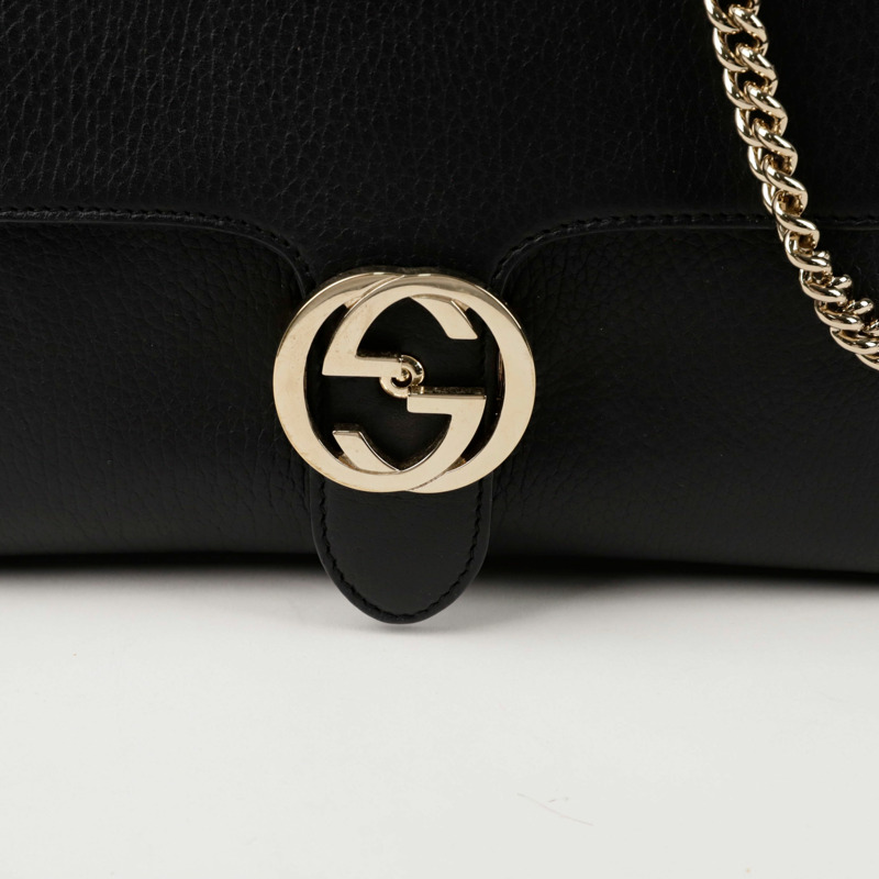 GUCCI 互扣式頂部手把手提單肩包 510302-1