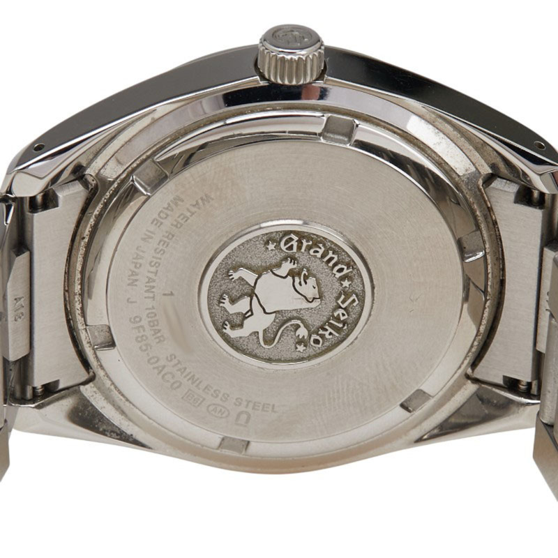 精工 Grand Heritage 系列腕錶 9F85-0AC0 石英銀色錶盤不鏽鋼男士腕錶-3