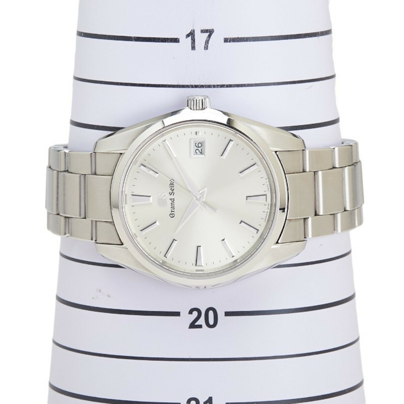 精工 Grand Heritage 系列腕錶 9F85-0AC0 石英銀色錶盤不鏽鋼男士腕錶-7