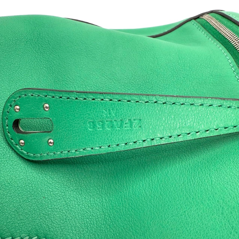 ［3072］Hermès 愛馬仕 Lindy 26 薄荷綠 手提包 SW皮 銀扣-7