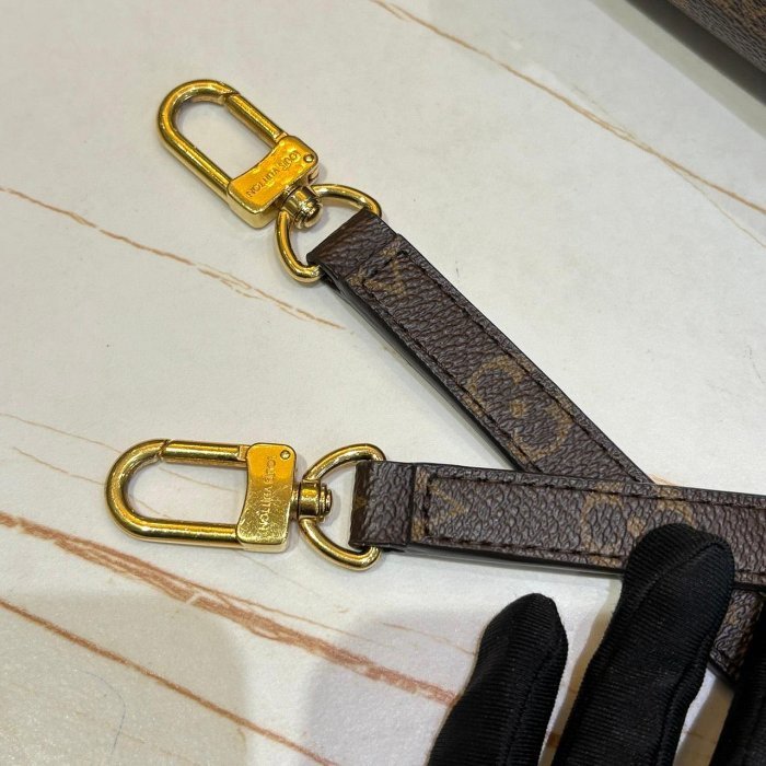 *SHIHNA名牌精品* LV Monogram Pallas BB 手提/斜背二用包-5