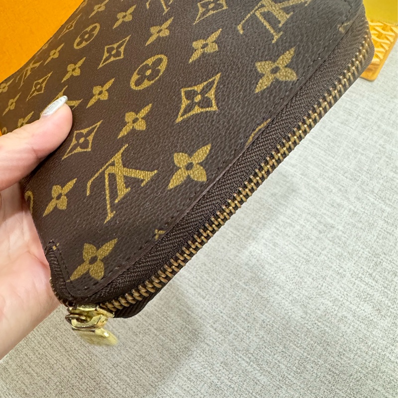 lv 經典老花長夾-1