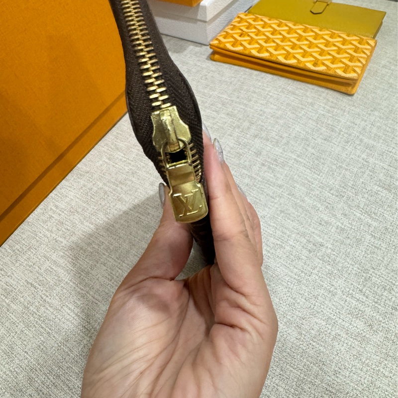 lv 經典老花長夾-5