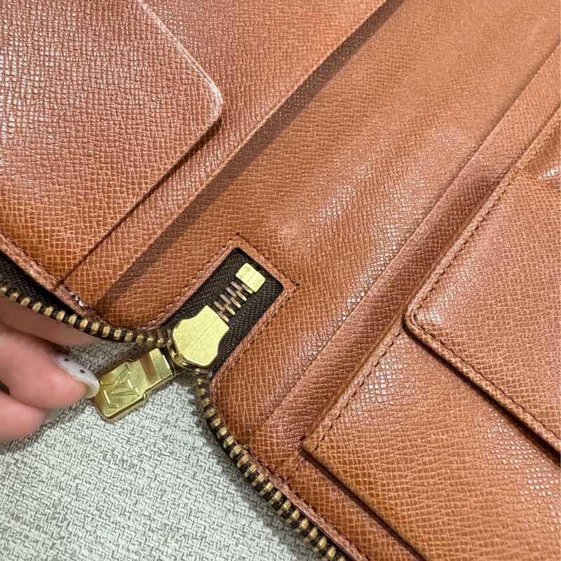 lv 經典老花長夾-11