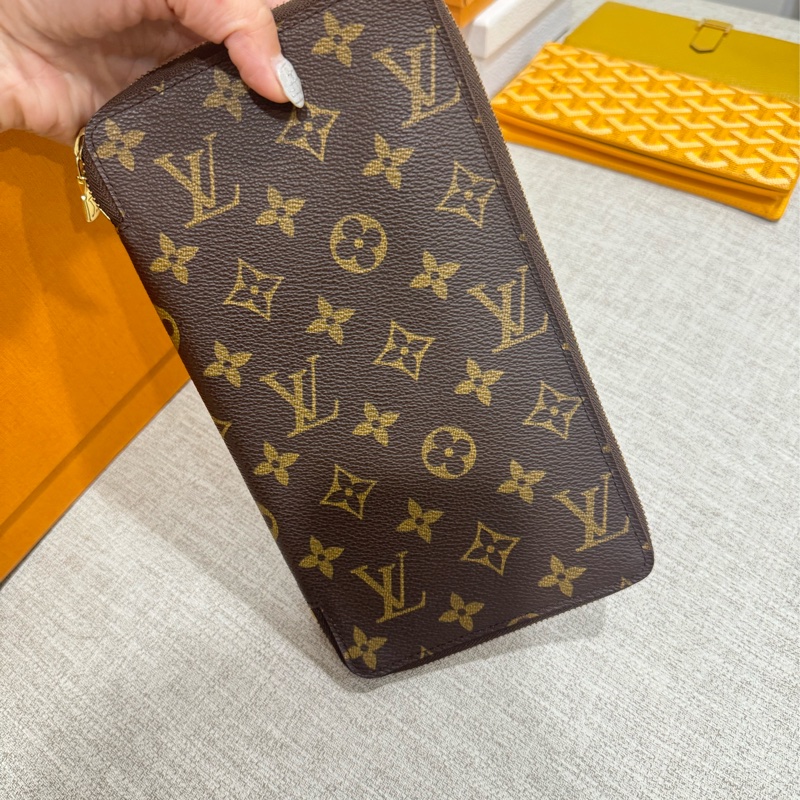 lv 經典老花長夾-13