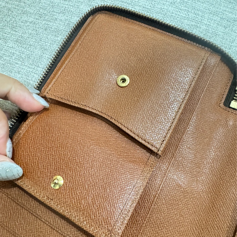 lv 經典老花長夾-15