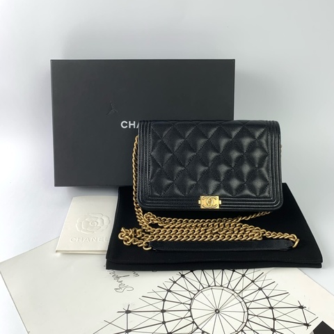 Chanel Leboy woc荔枝皮芯片款