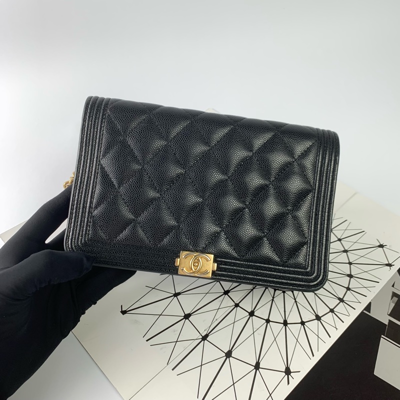 Chanel Leboy woc荔枝皮芯片款-1