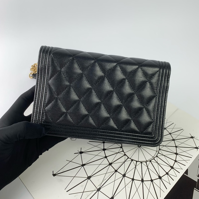 Chanel Leboy woc荔枝皮芯片款-2