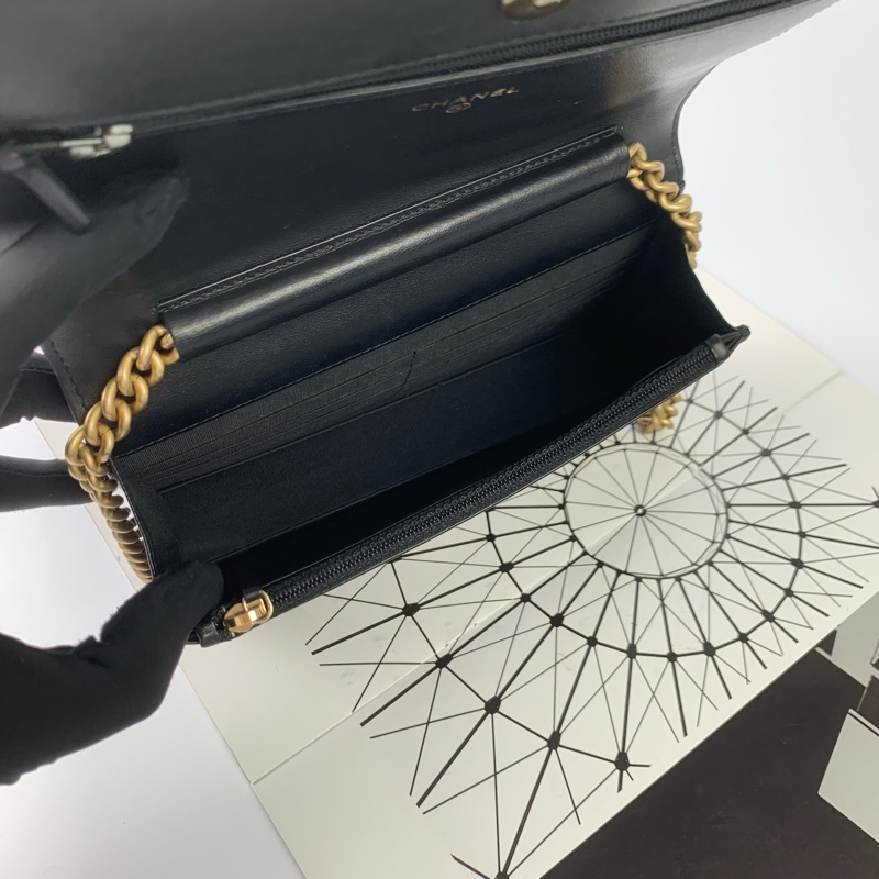 Chanel Leboy woc荔枝皮芯片款-8