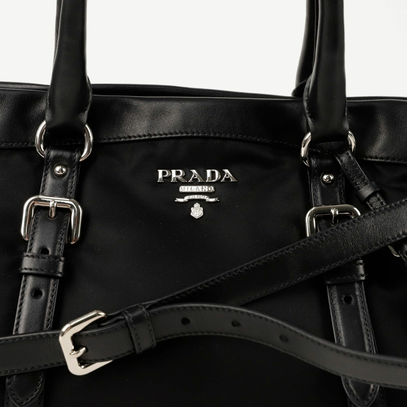 PRADA 金屬Logo手提單肩包 BN2032-2