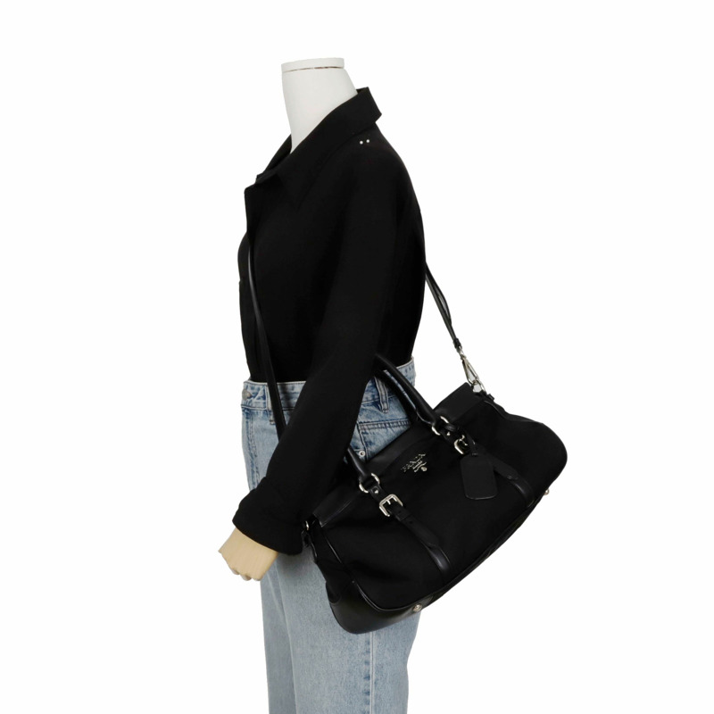 PRADA 金屬Logo手提單肩包 BN2032-10