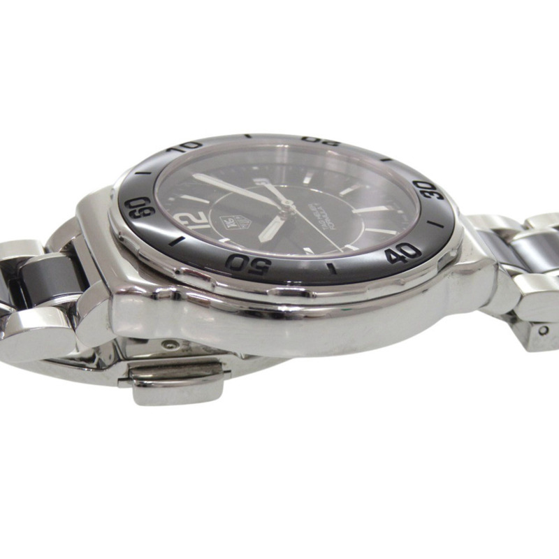 TAG Heuer Formula 1 WAH1210.BA0859 不銹鋼黑色/銀色錶盤石英錶 0330 HEUER-7