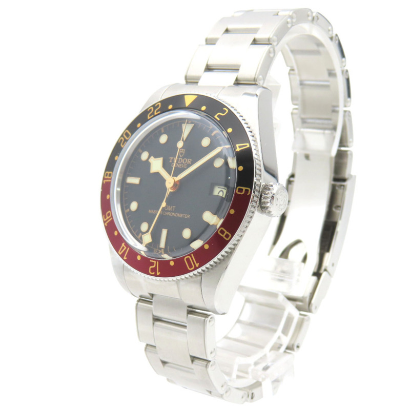 近全新 Tudor 自動機械 Black Bay GMT 7939G1A0NRU 不鏽鋼男士腕錶 0324-2