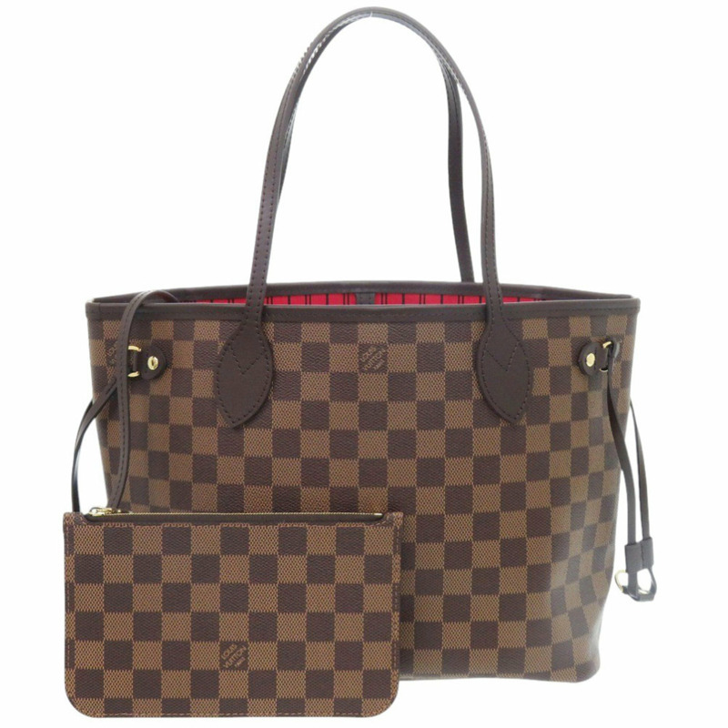 近全新路易威登 Neverfull PM Damier N40600 手提包 LV 0399 LOUIS VUITTON-0