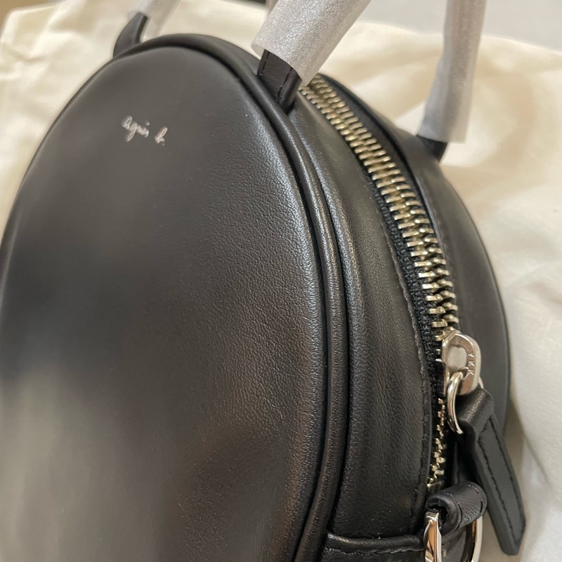 agnes b 圓形兩用包-3