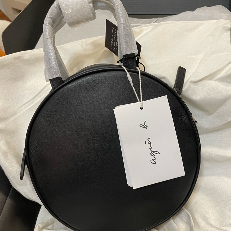 agnes b 圓形兩用包-4