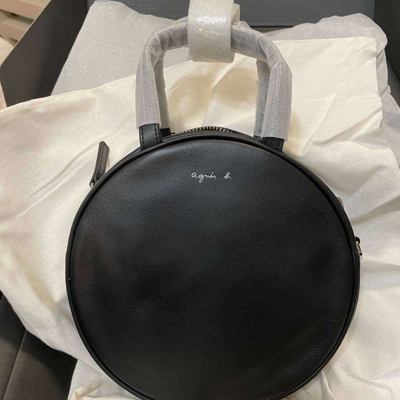 agnes b 圓形兩用包-5