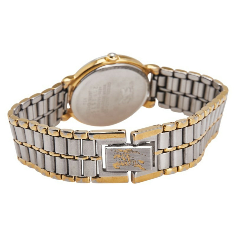 Burberry 女士石英腕錶，白色錶盤，不鏽鋼錶殼-2