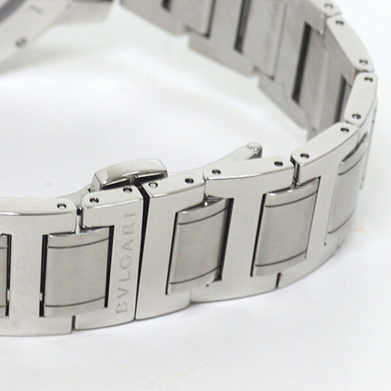 寶格麗男士腕錶 BB41S 黑色錶盤 不鏽鋼自動上鍊拋光-5