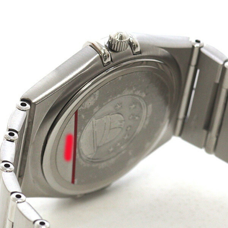 歐米茄星座系列男士腕錶 1512.30.0?0 銀色錶盤石英機芯-4