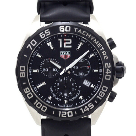 TAG Heuer 豪雅一級方程式男士腕錶 CAZ1010，黑色錶盤，石英機芯，錶殼已清洗