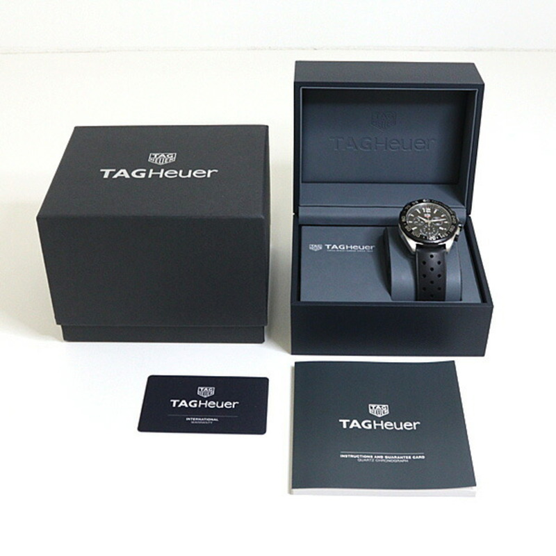 TAG Heuer 豪雅一級方程式男士腕錶 CAZ1010，黑色錶盤，石英機芯，錶殼已清洗-1