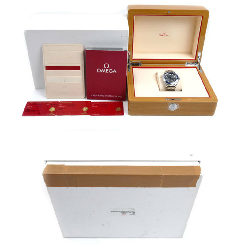 歐米茄海馬系列專業自動腕錶，男士，210.30.42.20.06.001-8