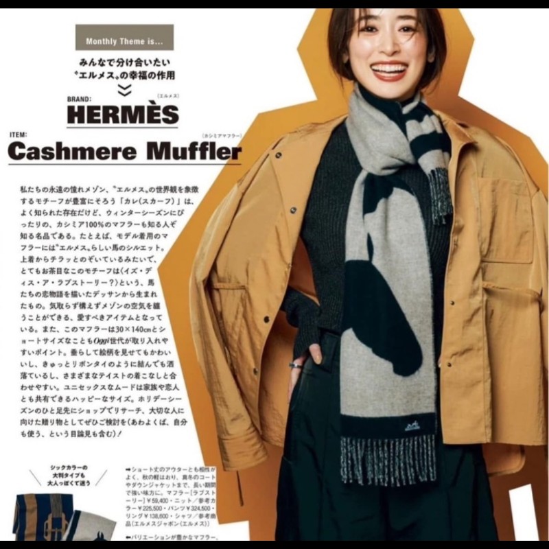 Hermes愛馬仕馬頭love story圍巾-3