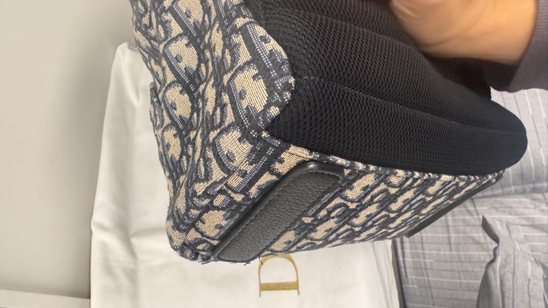 Dior rider 迪奧藍色老花小號後背包-9