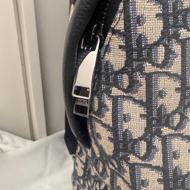 Dior rider 迪奧藍色老花小號後背包-12