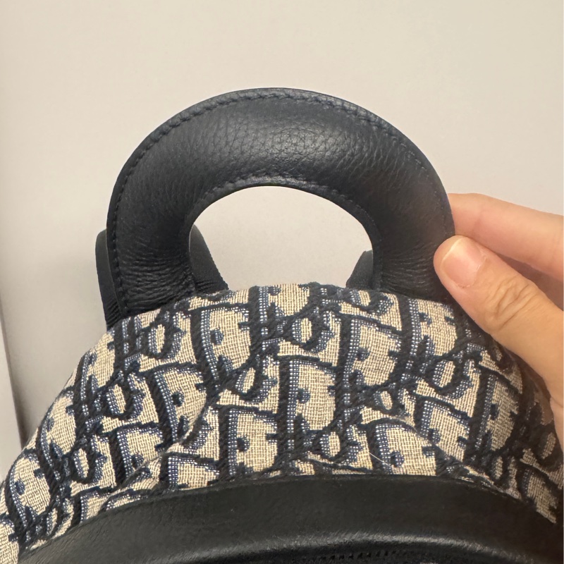 Dior rider 迪奧藍色老花小號後背包-13