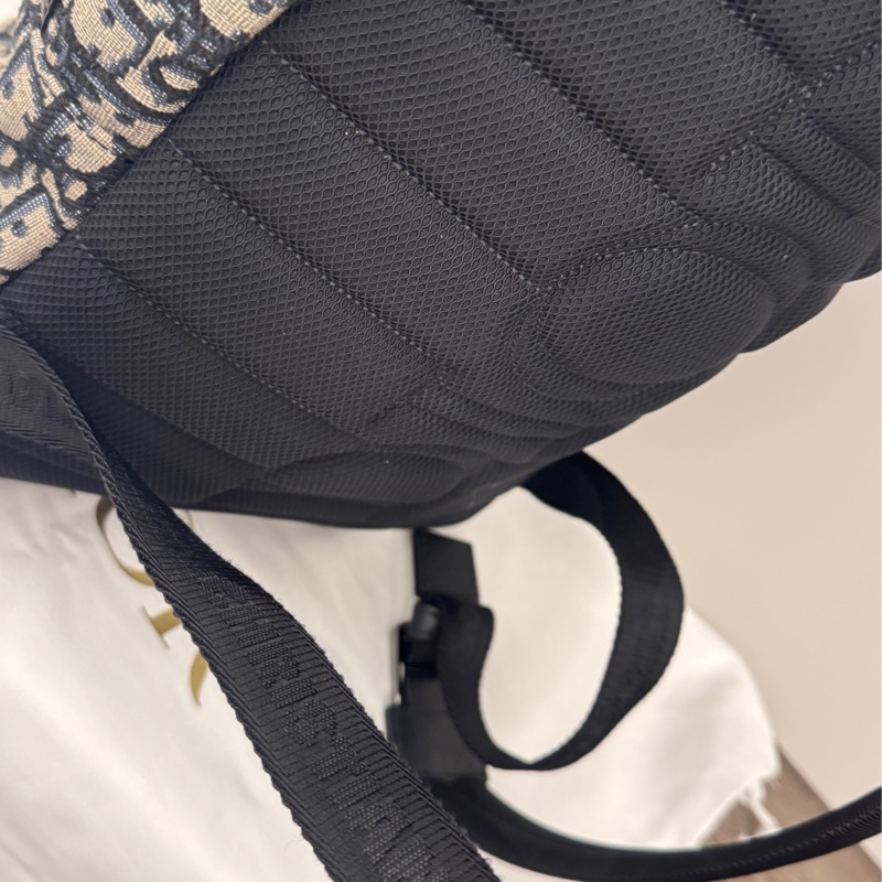 Dior rider 迪奧藍色老花小號後背包-15